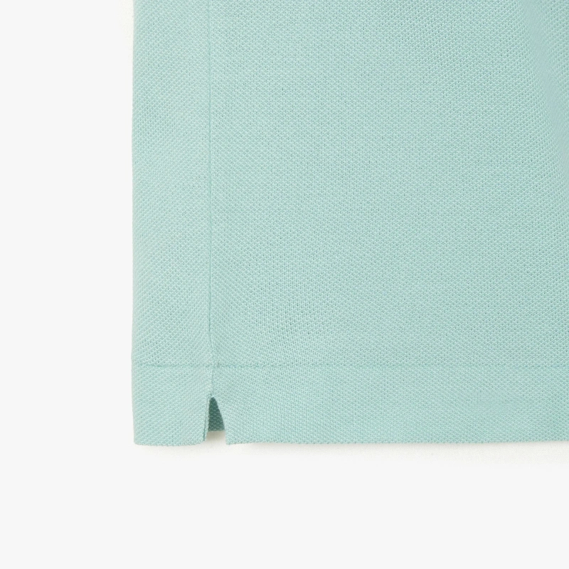 Поло Lacoste Logo-Patched Short-Sleeve, мятно-зеленый — фото 3