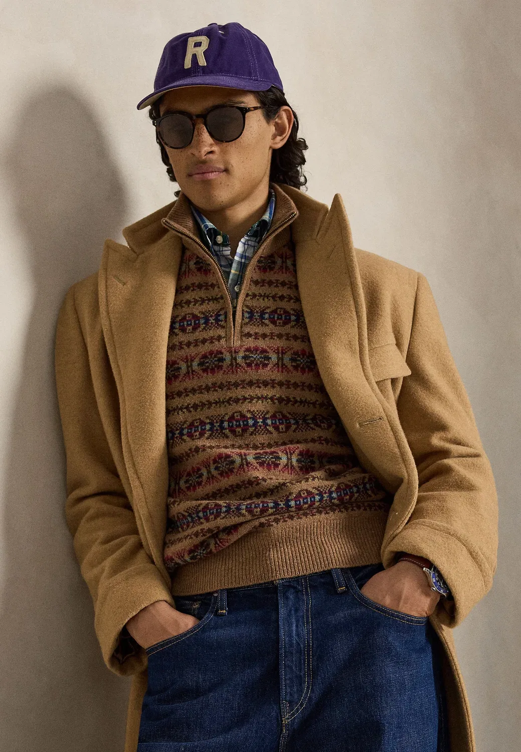Шерстяной свитер с высоким воротником в стиле Fair Isle Polo Ralph Lauren, Multi Combo — фото 4