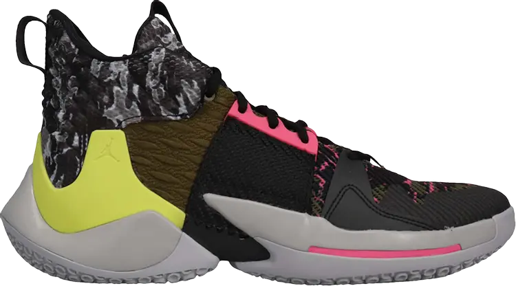 

Кроссовки Jordan Why Not Zer0.2 PF Tiger Camo, серый