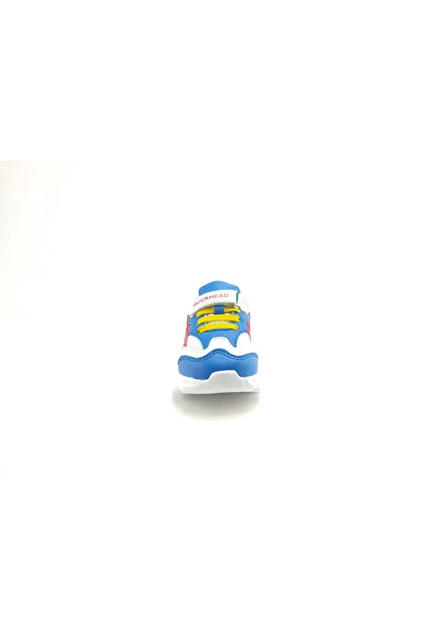 Детские кроссовки для мальчиков со светодиодами Buckhead, Blue - Red — фото 3