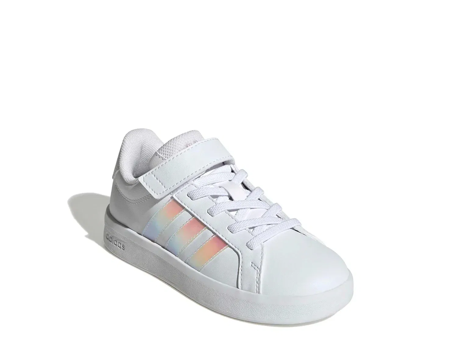 Кроссовки Grand Court 3.0, adidas, белый с переливами