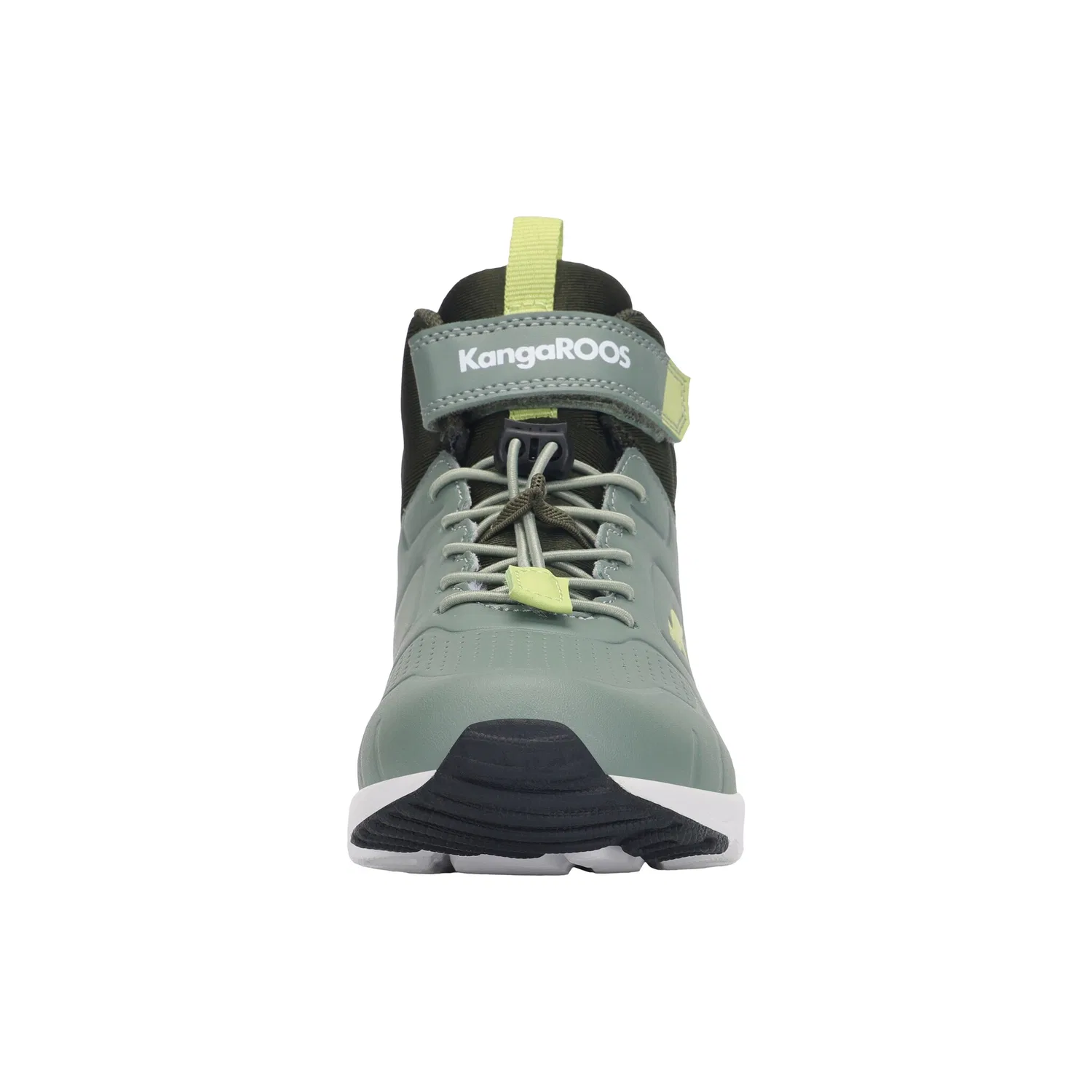 Детские кроссовки на щиколотку с ROOSFIT KangaROOS, Seagrass/Celery Green — фото 4