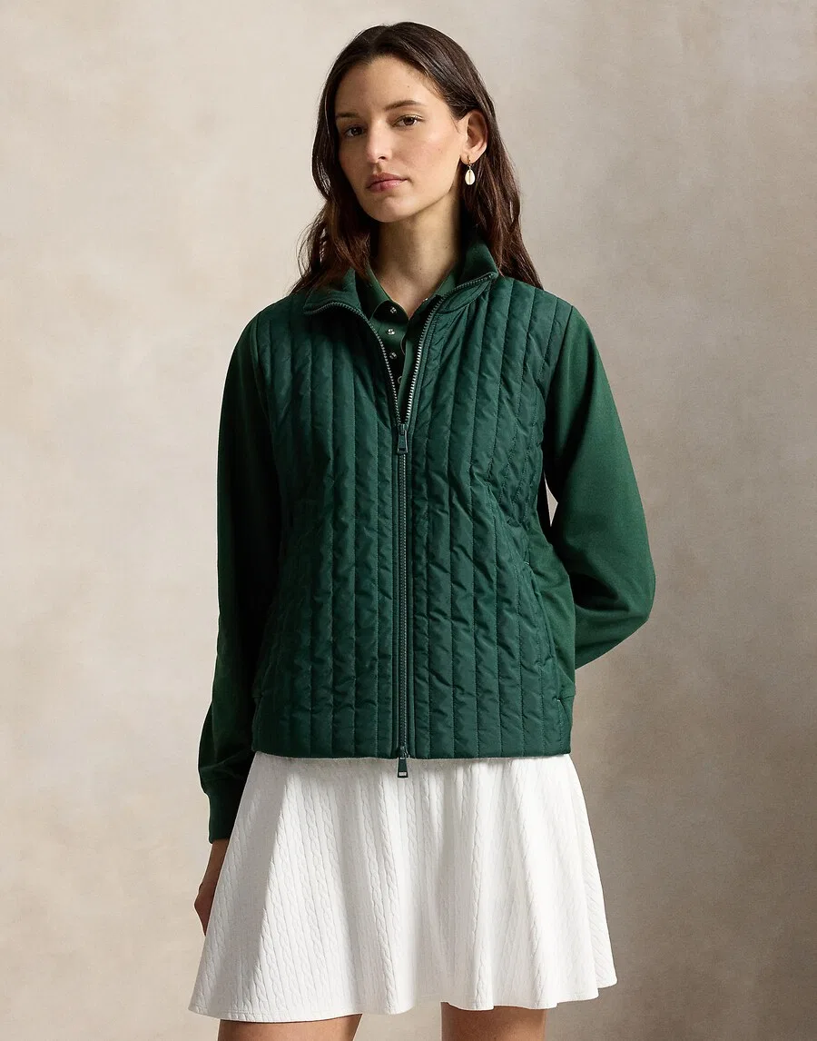 Куртка Polo Ralph Lauren Between-Season изумрудного цвета — фото 2