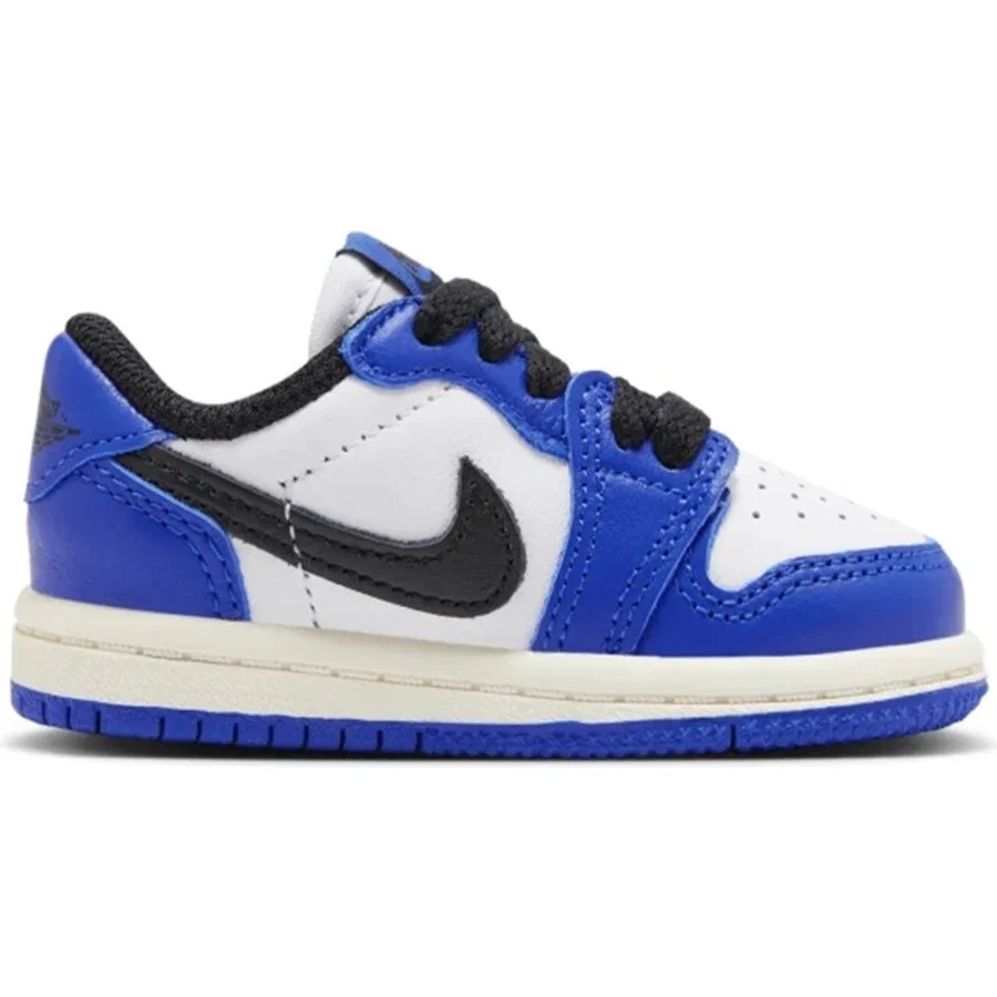 Кроссовки повседневные с верхом из натуральной кожи Jordan Retro Game Royal Low OG TD Nike, Белый — фото 2