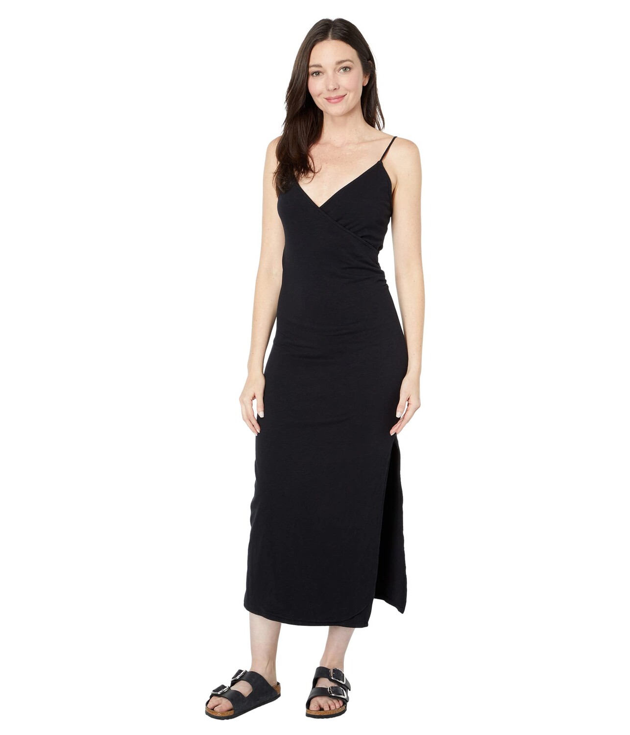 

Платье SUNDRY, Cami Dress with Slit in Cotton Spandex