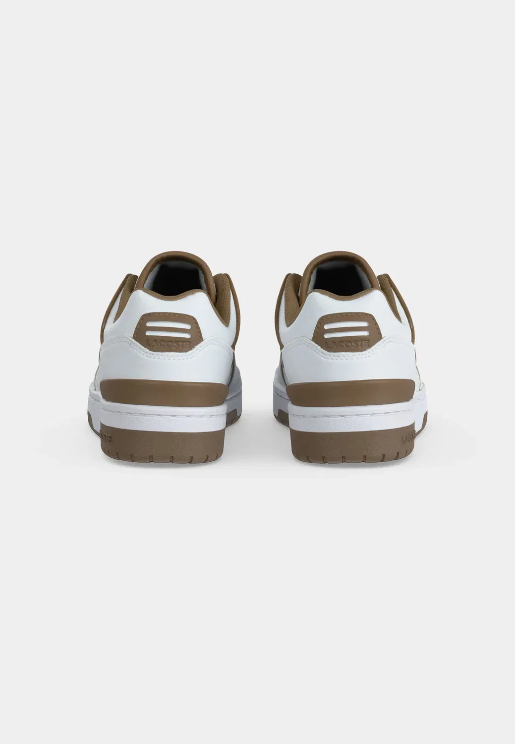 Детский игровой комплекс унисекс - кроссовки Lacoste, White/Brown — фото 4