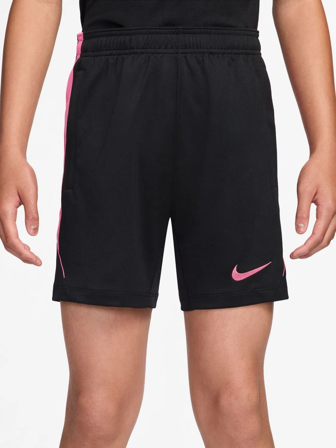 Шорты футбольные Nike Strike Dri-FIT, Black/Pink