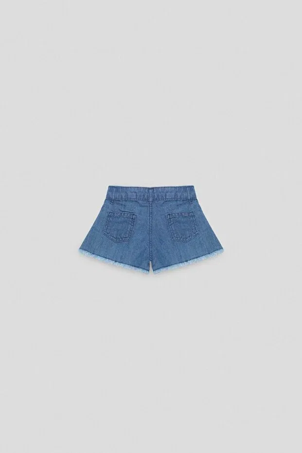 Детские шорты для девочек джинсовые Gb Baby, Denim — фото 2