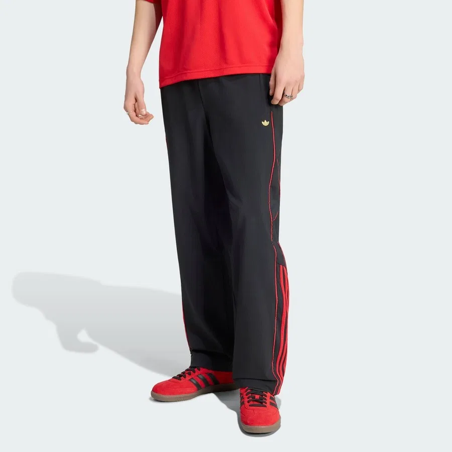 Спортивные штаны свободного кроя с завязками adidas Originals KC9120 98 Loose Track Pants, Черный