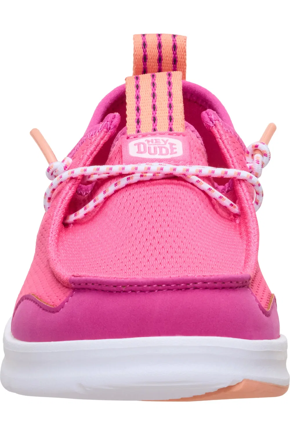 Детские кеды слипоны водонепроницаемые Wally HEY2O Mesh Slip-On Hey Dude, Fandango Pink — фото 4