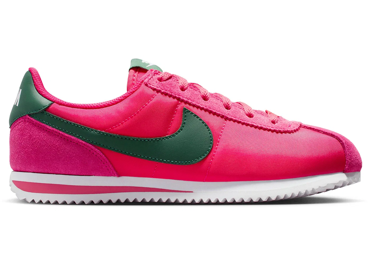 Детские кроссовки Lifestyle с текстильным верхом Nike Cortez Textile Nike, Rush Pink/White/Fir