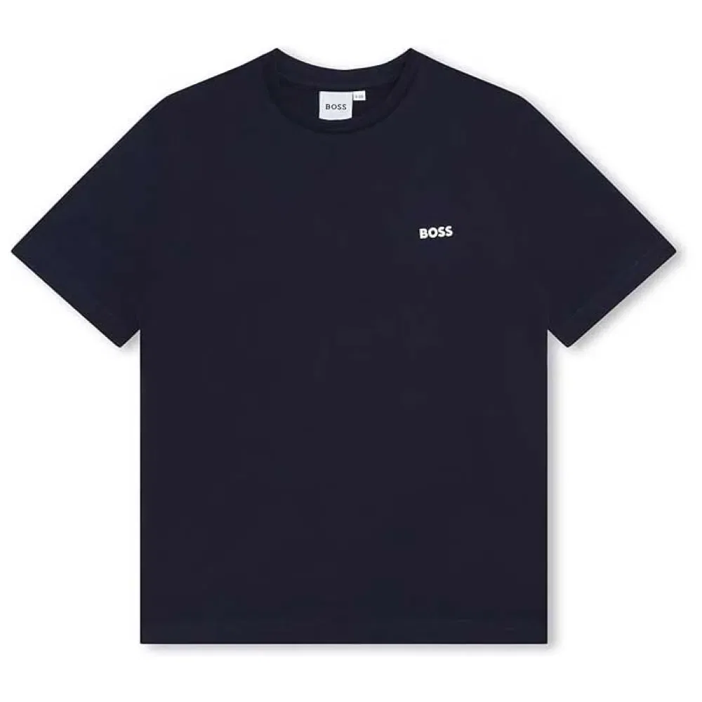 Футболка с коротким рукавом BOSS J25P23, синий