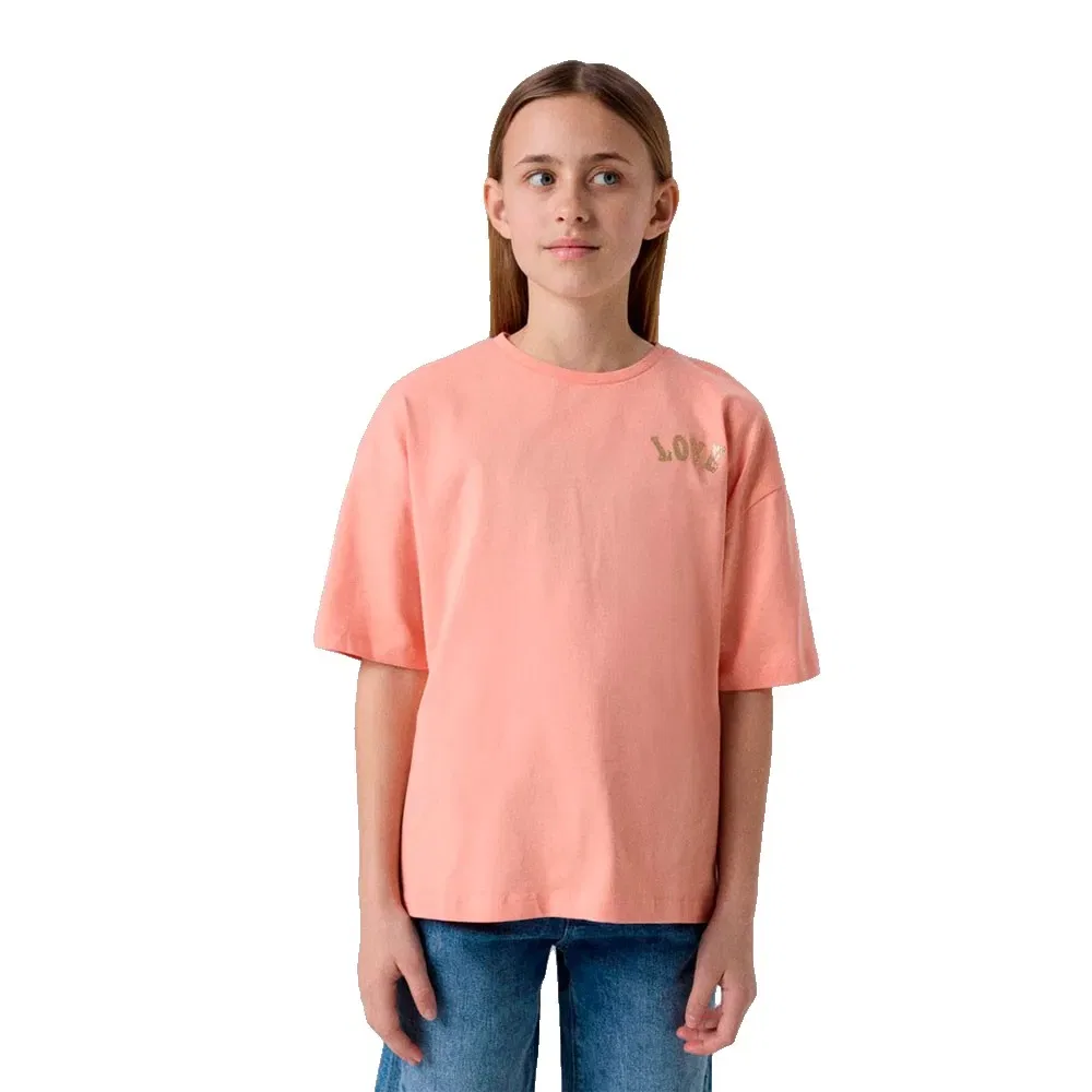 Футболка с коротким рукавом Kali Relaxed Fit Name It, оранжевый
