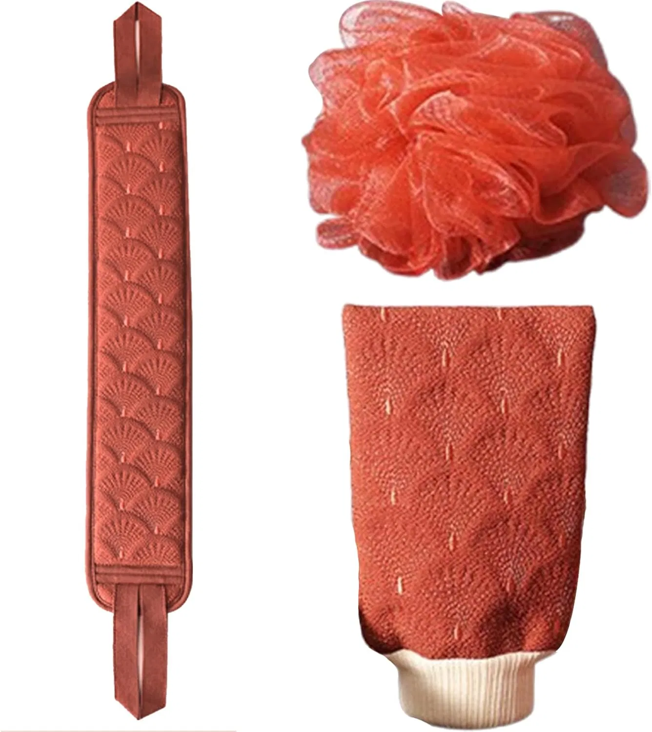 Набор для ухода за спиной, коричневый Generisch
