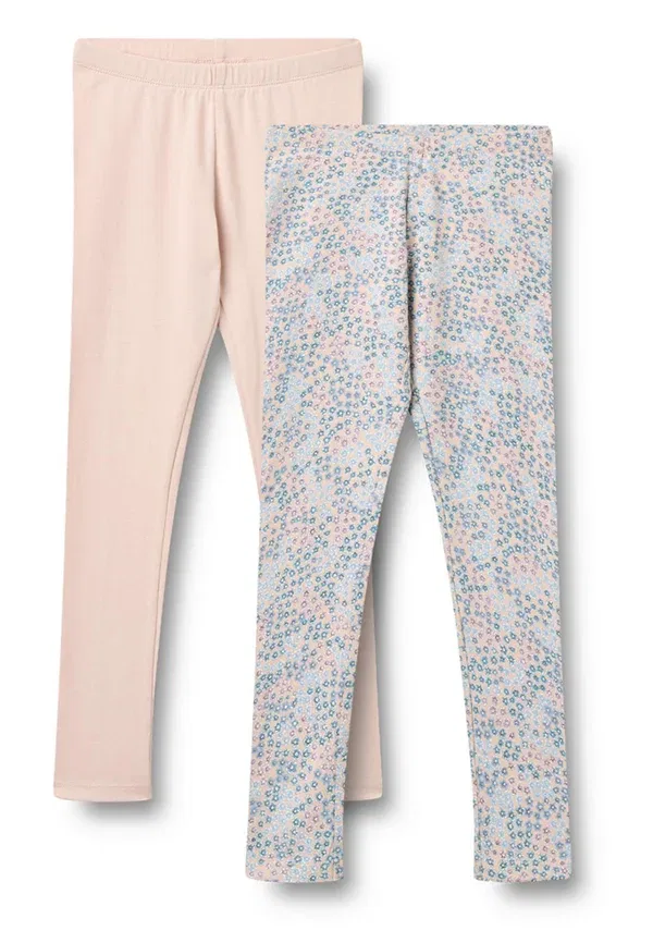 Комплект из 2 пар брюк из джерси, Jules, Wheat, powder blue flowers, голубой — фото 3