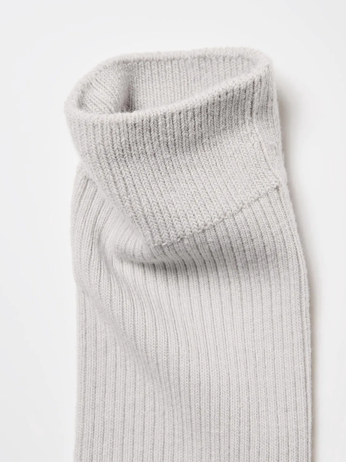 Носки однотонные Uniqlo, светло-фиолетовый — фото 3