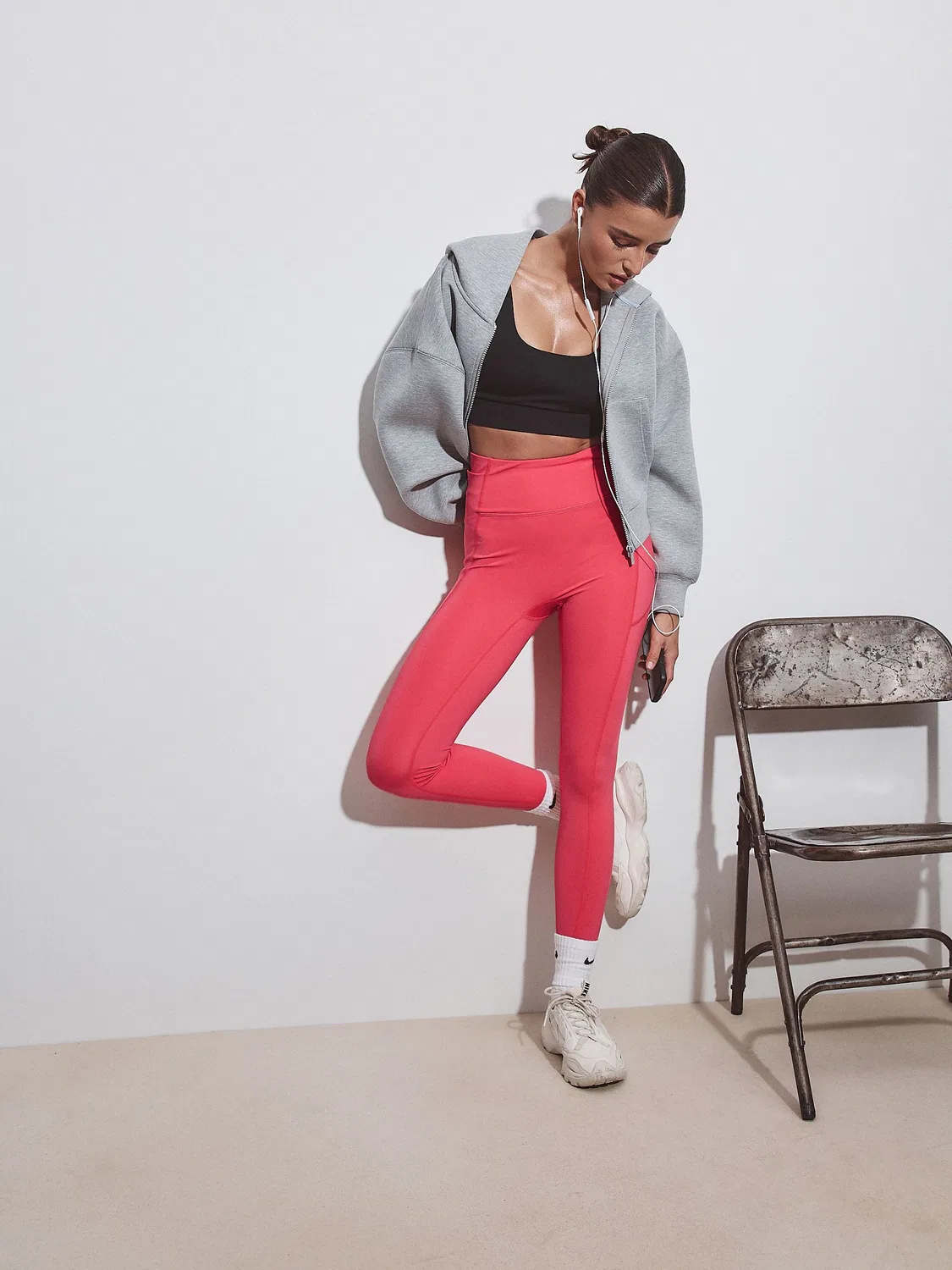 Леггинсы спортивные Pink Power Active от Next, розовые