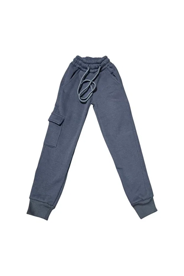 Детские спортивные штаны для девочек с карманами Dng Tekstil, Navy Blue