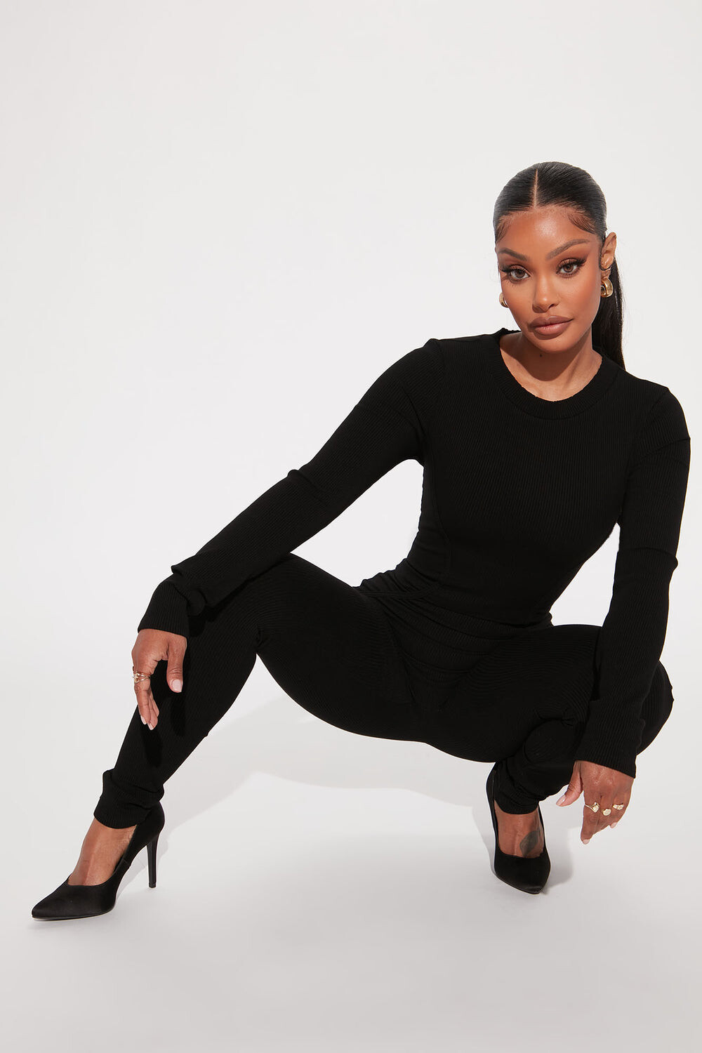 

Комбинезон Fashion Nova J2330, черный
