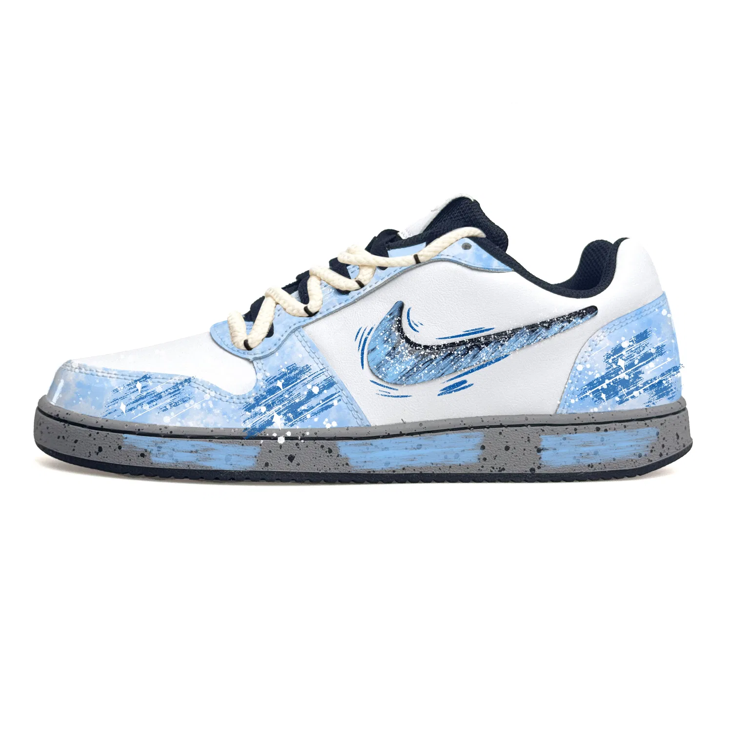 Детские кроссовки для скейтбординга Nike EBERNON, Blue — фото 3