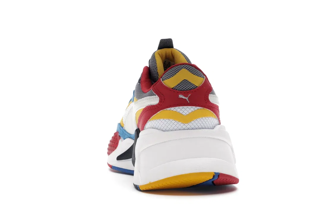 Детские кроссовки Lifestyle RS-X 3 Puma Puma White Spectra Yellow Puma Black — фото 4