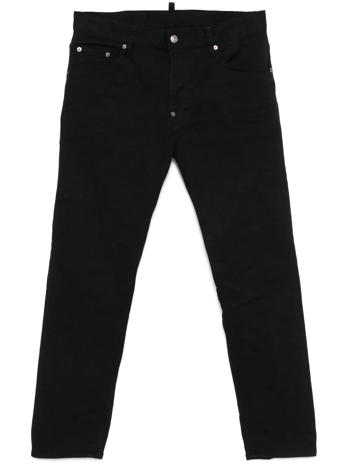 DSQUARED2 Черные скейтерские джинсы