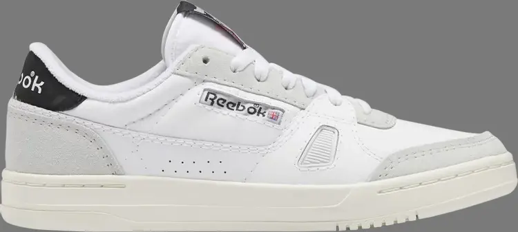 

Кроссовки lt court 'white black pure grey' Reebok, белый