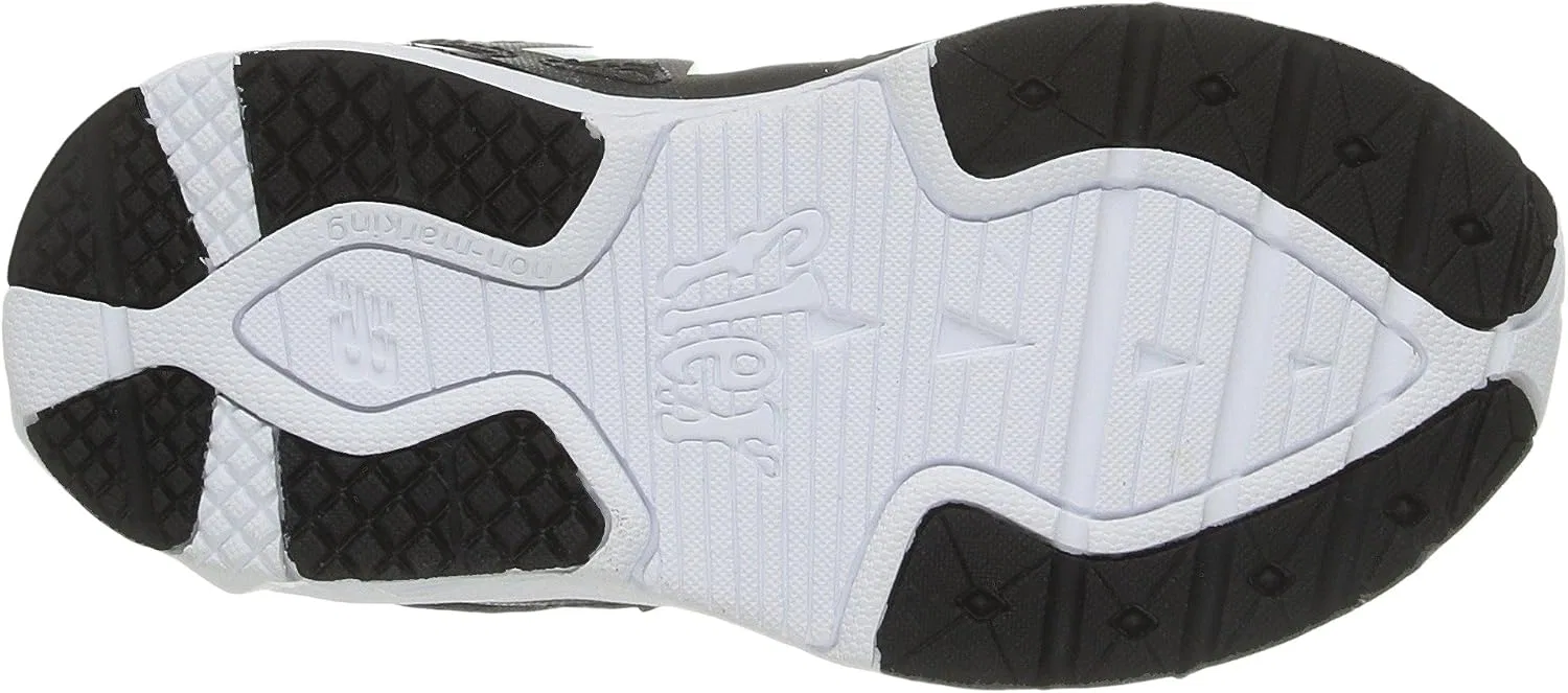Детские кроссовки для девочек KA680 New Balance, Black/Blue/Green — фото 4