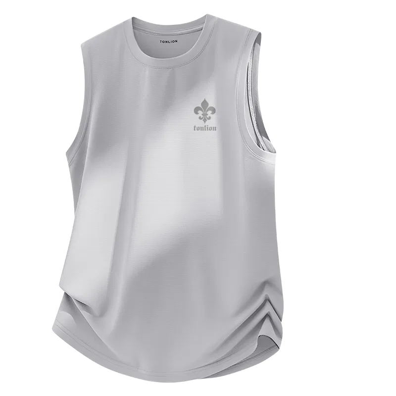 Детская безрукавка с сетчатым дизайном Tonlion, Цвет: Quick-drying sun protection vest Water Green (tb Gothic Gray Shadow Chest Label) — фото 3