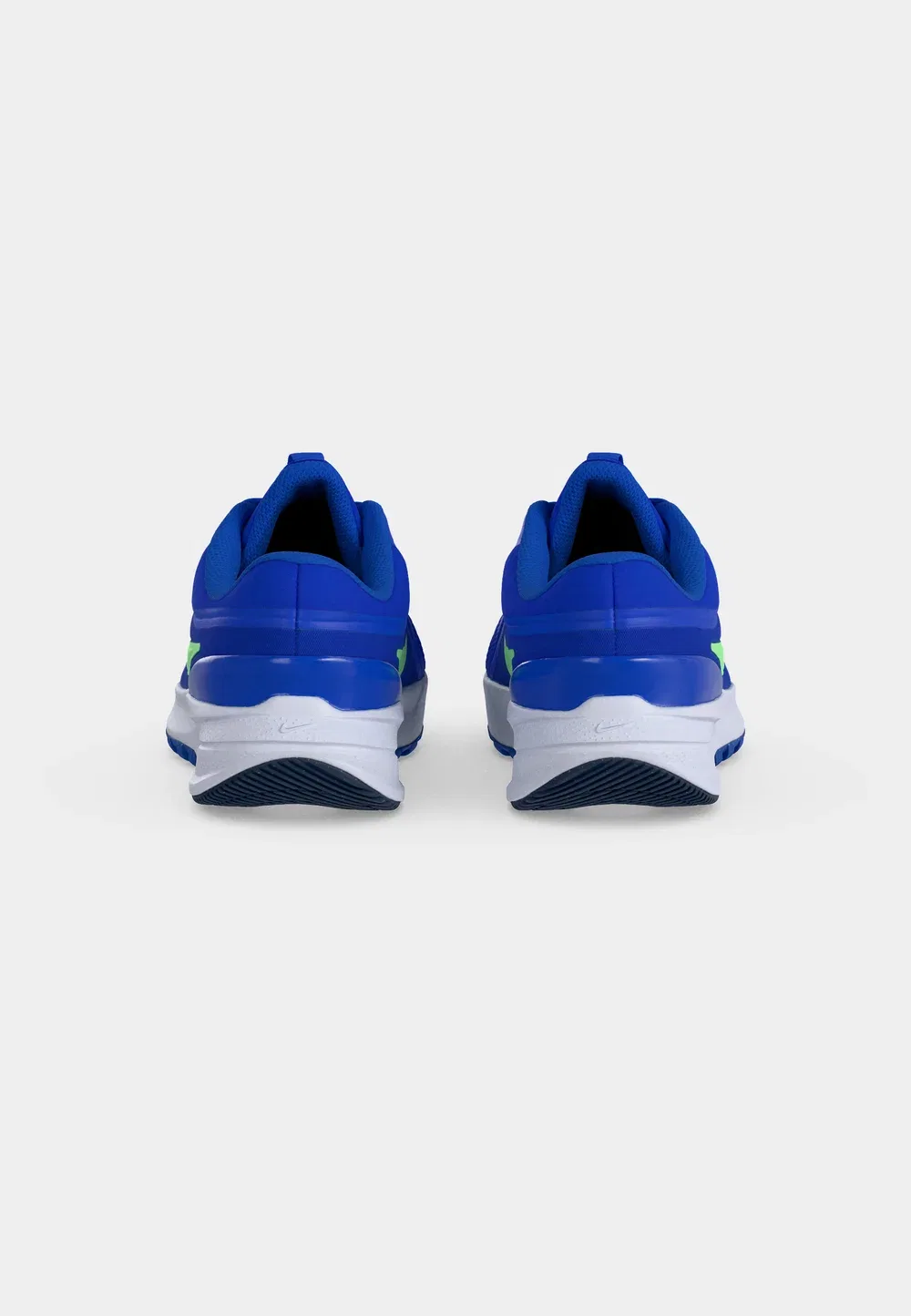 Кроссовки Star Runner 5 унисекс для бега по улицам Nike Performance, Racer Blue/Illusion Green/Midnight Navy — фото 4