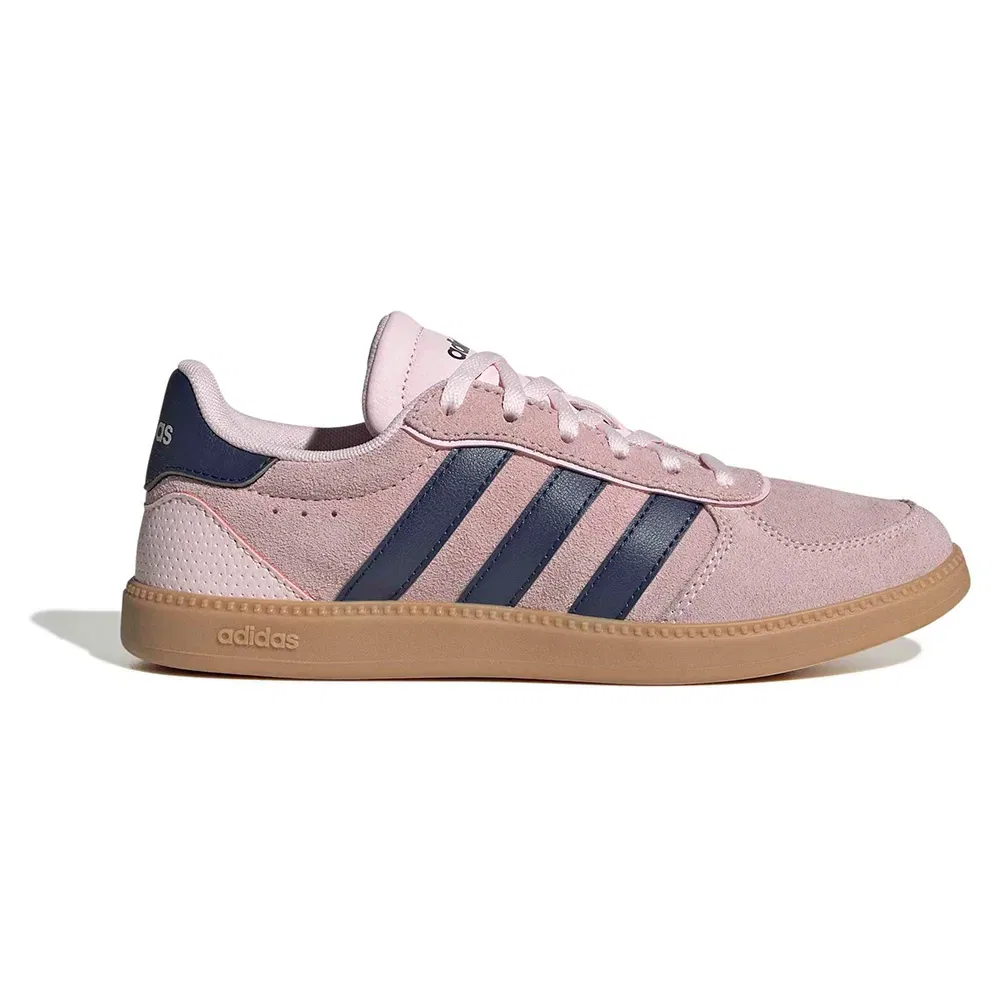 Детские кроссовки для девочек с низким силуэтом Breaknet Sleek Adidas, Pink