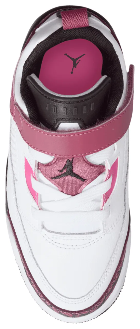 Кроссовки для девочек Spizike Low Fem Jordan, цвет Black/White/Pink — фото 3