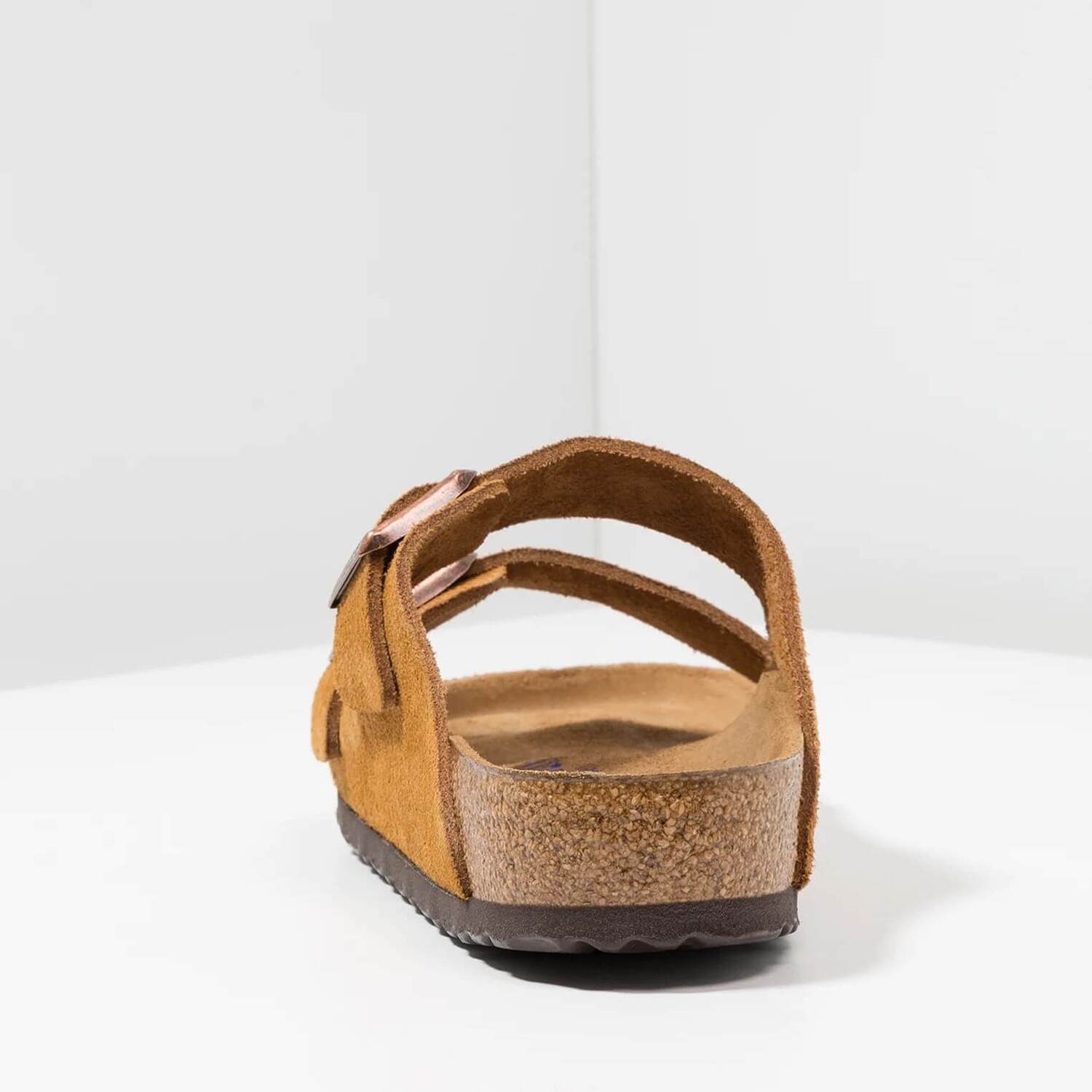 Сандалии Birkenstock Arizona Soft Footbed (Unisex), коричневый — фото 3