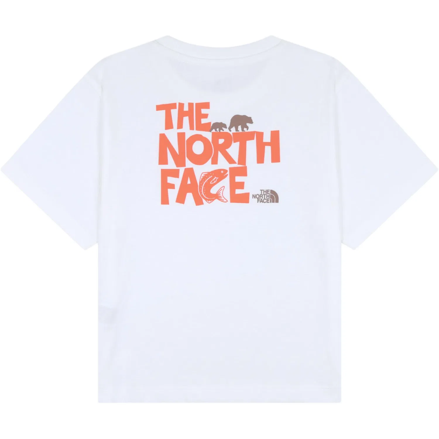 Детский спортивный комплект с длинным рукавом THE NORTH FACE, Белый/Серый — фото 3