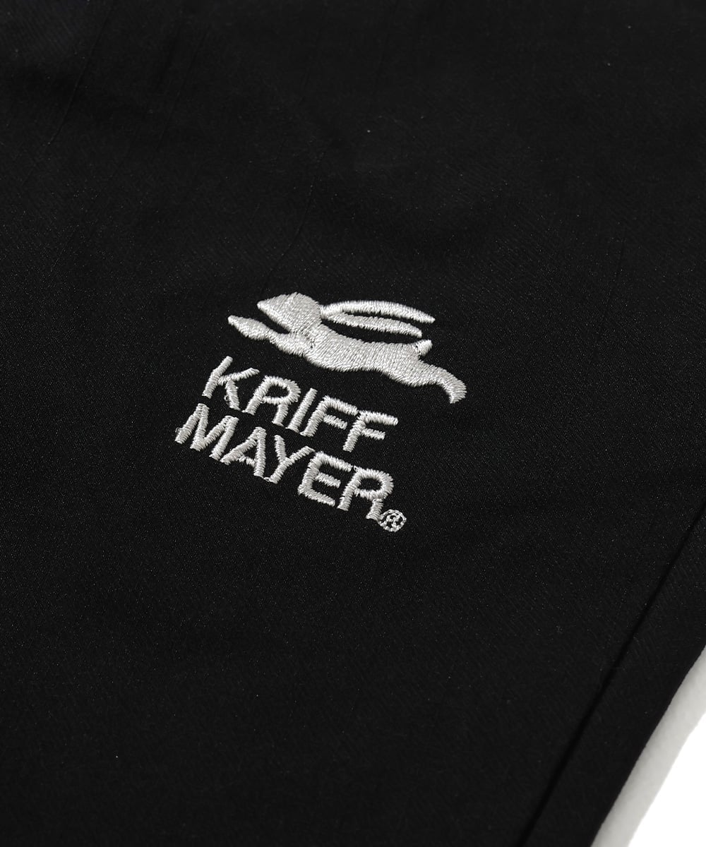 (К) Легкие эластичные брюки с ластовицей KRIFF MAYER, BLACK — фото 2