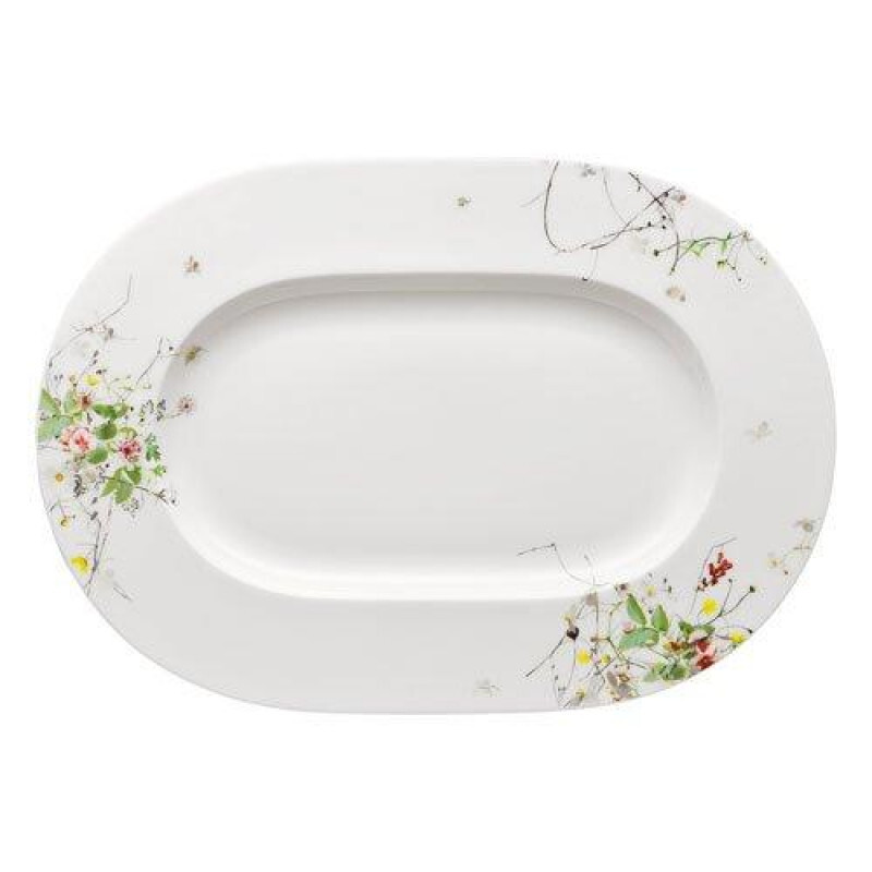 

Тарелка Brillance Fleurs Sauvages 34x24 см Rosenthal, красочный