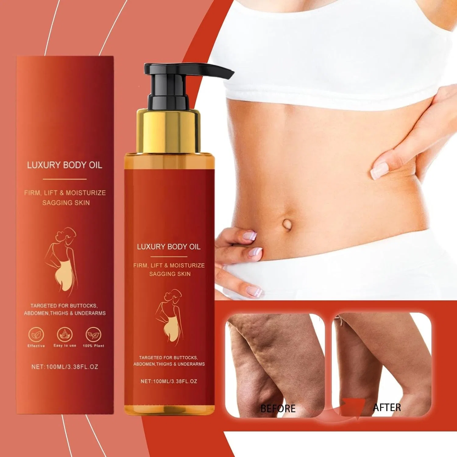 Масло для тела Glow Firming для упругости кожи, 3 шт. по 10 мл Radiantre, 3Pc — фото 2