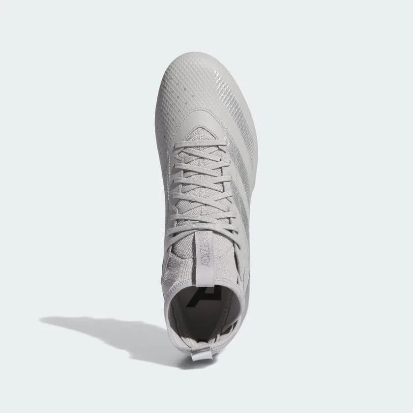 Футбольные бутсы Adidas Adizero Impact для взрослых, унисекс, серый/металлик — фото 4