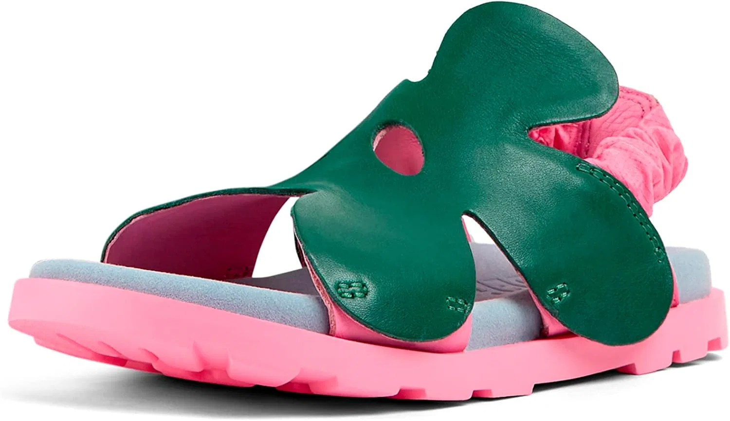 Сандалии Camper Girls' Brutus K800533, Dark Green 002