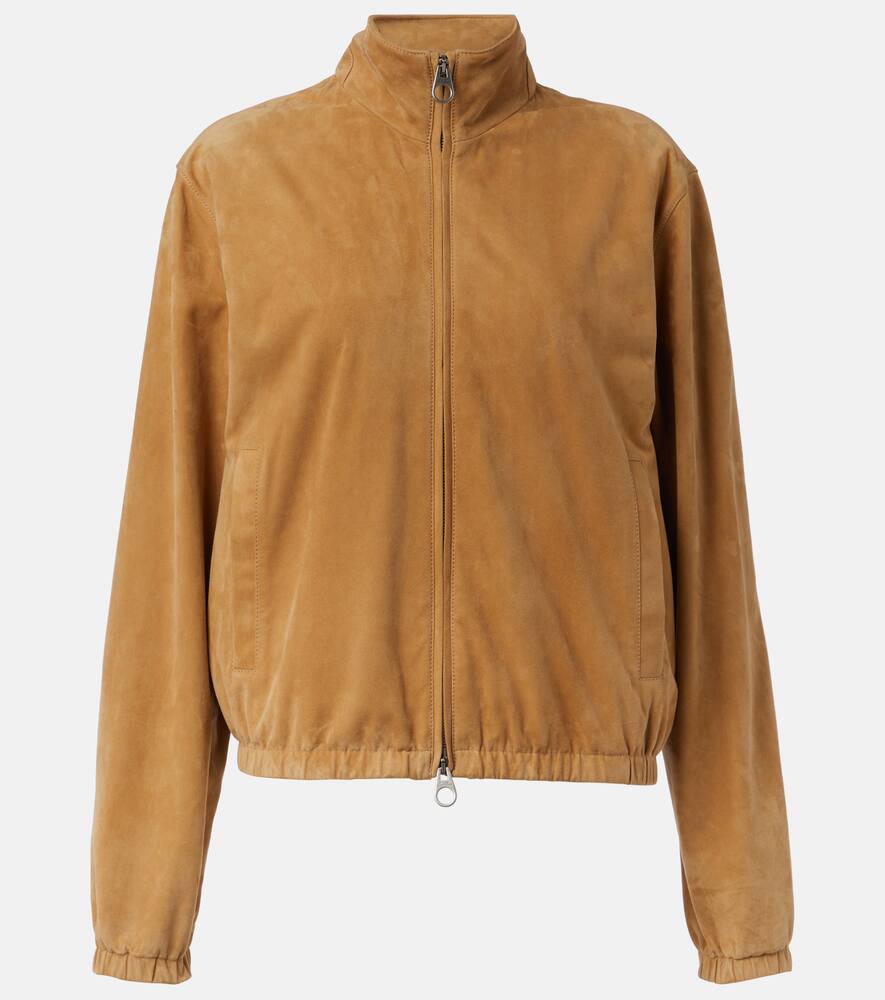 

Замшевый блузон Loro Piana, Caramel Toffee