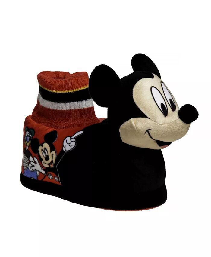 

Тапочки с Микки Маусом для маленьких мальчиков Disney, черный