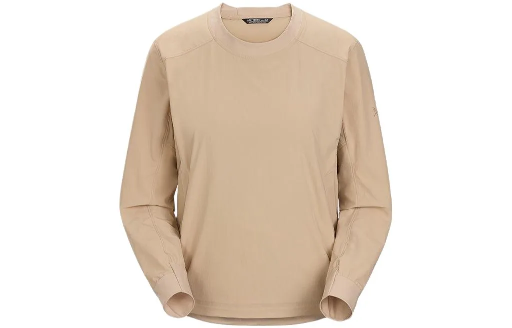 Футболка с втачным рукавом GAMMA для женщин Arcteryx, Wicker Brown