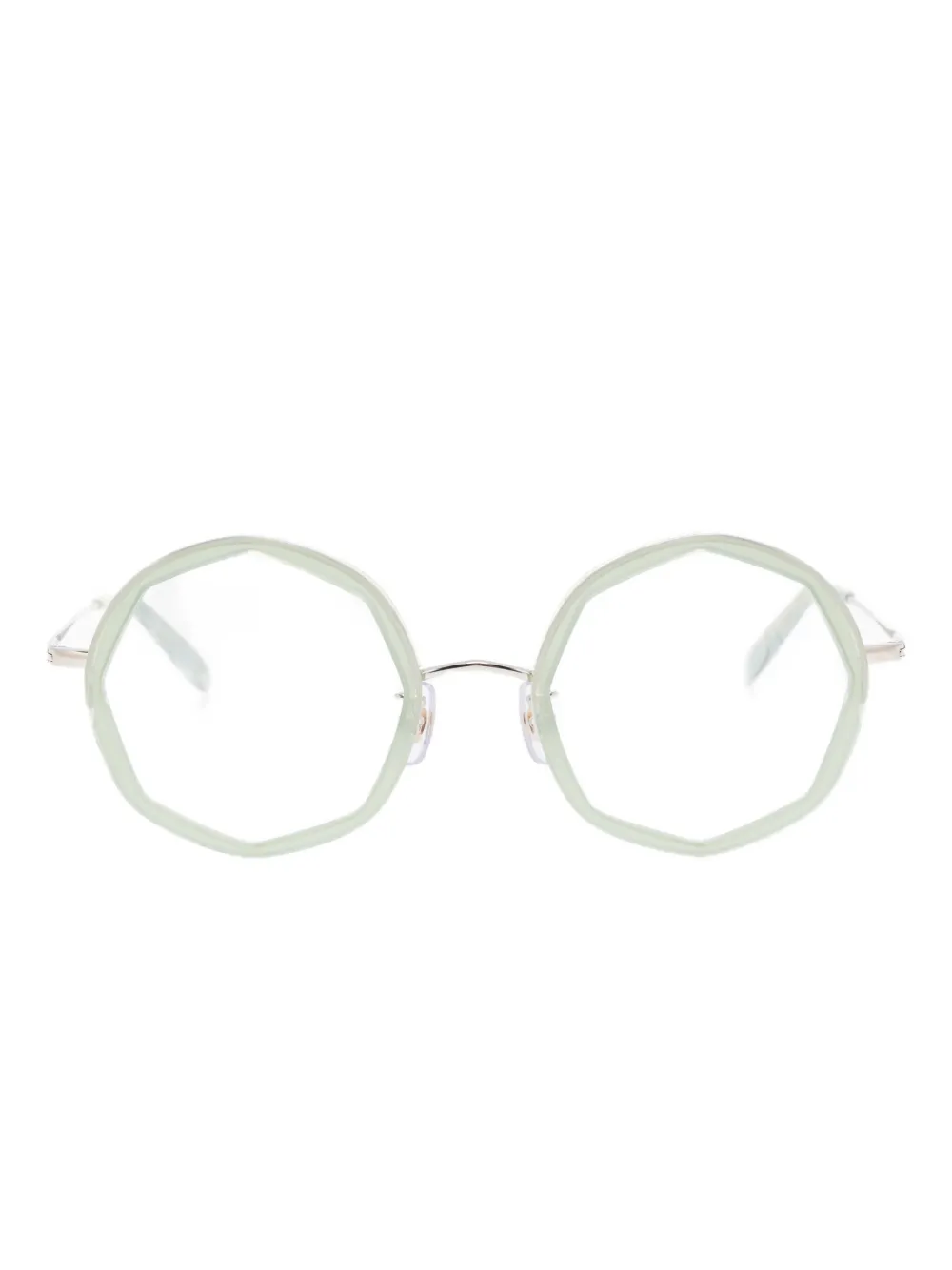 

Очки в геометричной оправе Megane and Me, зеленый