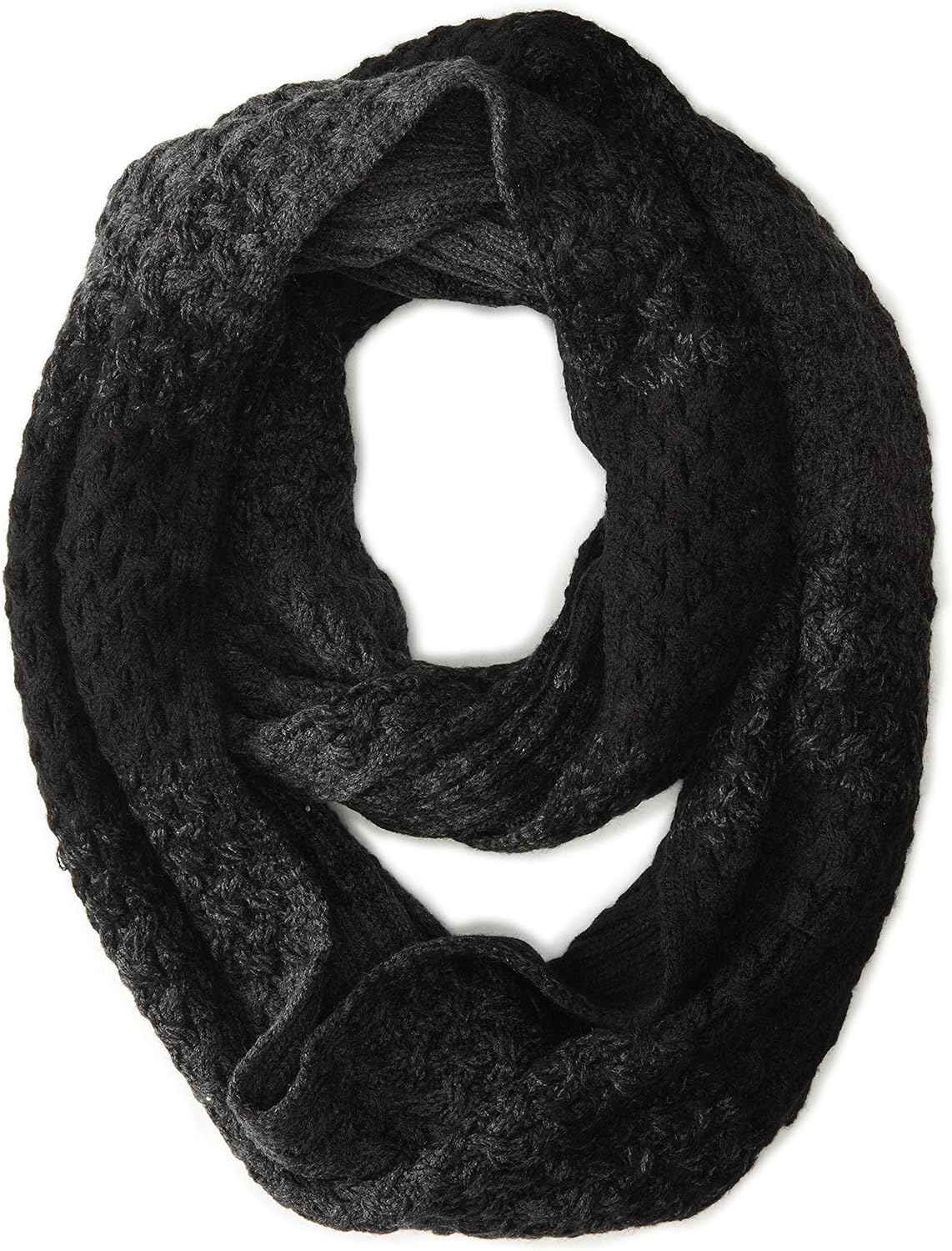 

Женский шарф-корзинка Calvin Klein с омбре, Black/Crème