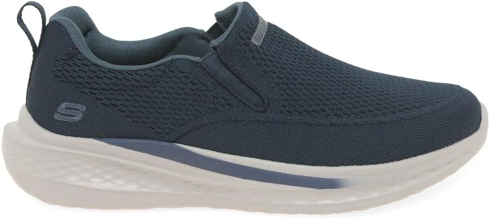 Мужские кроссовки Skechers Slade Royce, Navy Knitted Mesh — фото 2