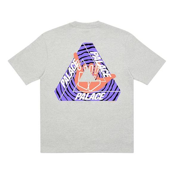 

Футболка PALACE Tri-Zooted Shakka Round Neck Short Sleeve Unisex Gray, серый