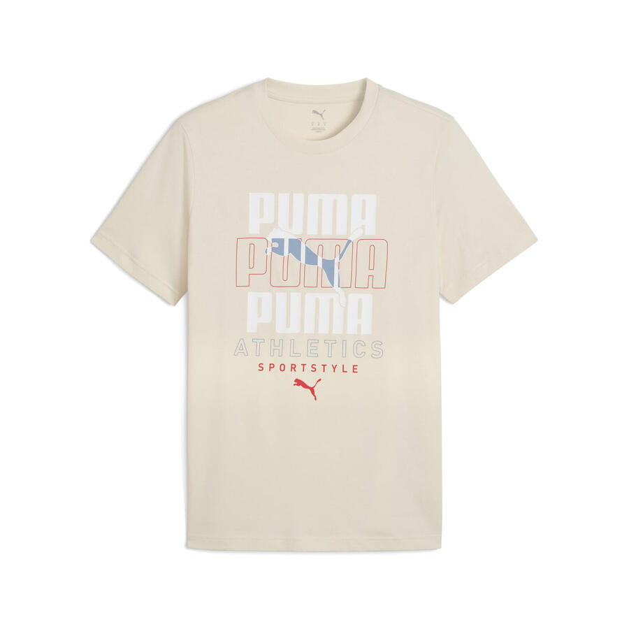 

Футболка с графическим принтом Stacked Graphic, мужская, PUMA