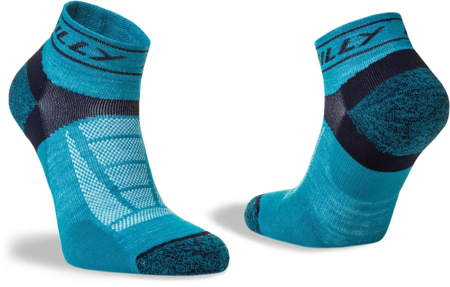 

Трейловые носки четверть Hilly, Turquoise/Navy