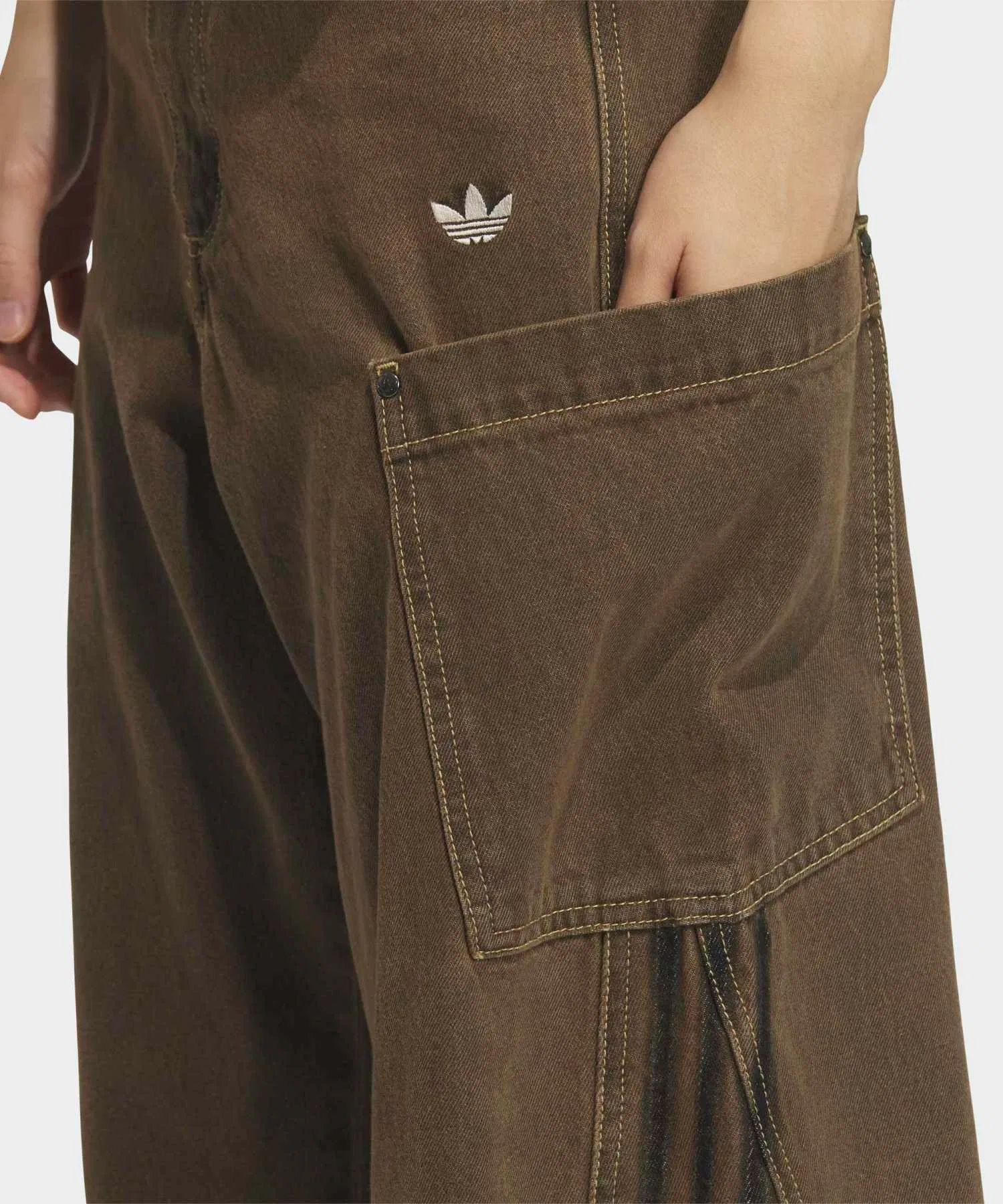 Джинсовые брюки / adidas Originals — фото 4