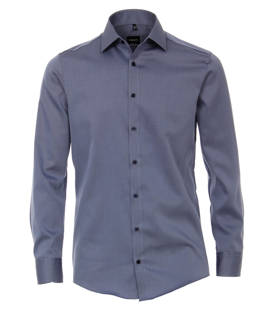 

Повседневная рубашка VENTI Regular fit Button Up Shirt, темно-синий